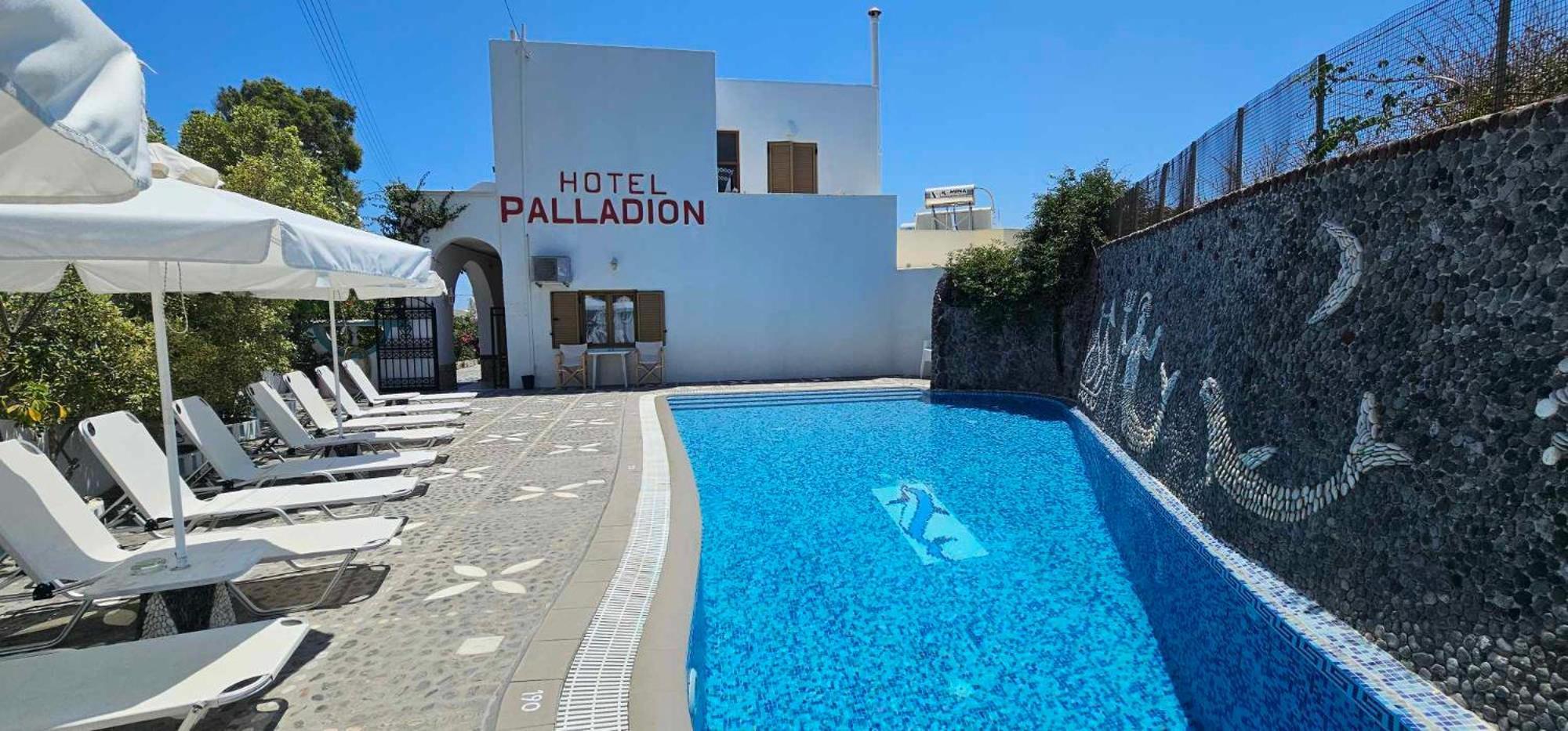 Hotel Palladion Karterados  Exterior foto